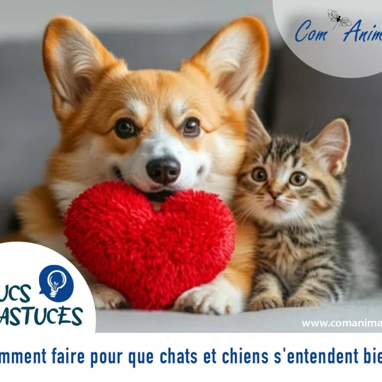 cohabitation chien chat 0