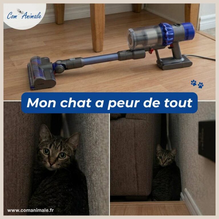 chat peureux